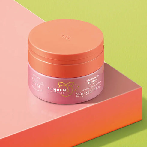 O Boticário Cuide-se Bem Bumbum de Pessego Bum Exfoliating Cream 230g